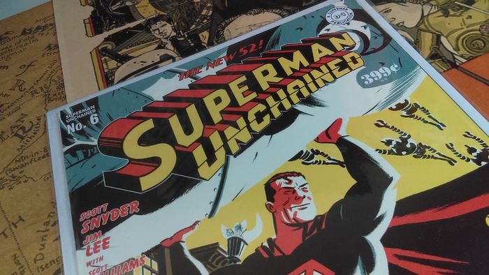 Superman Unchained #6 ! VERY RARE ! Limited 1 for 75 !  Michael Cho 75th Anniversary Golden Age Variant Cover ! 2013 ! by DC Comics !