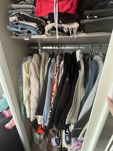 White slide robe wardrobe