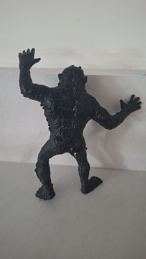 Showa Retro King Kong Soft Vinyl Doll - Vintage Hong Kong - Rare Blue Eyes