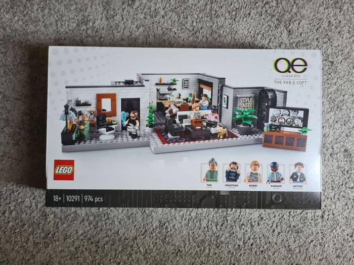 lego 10291 Queer eye The Fab 5 Loft