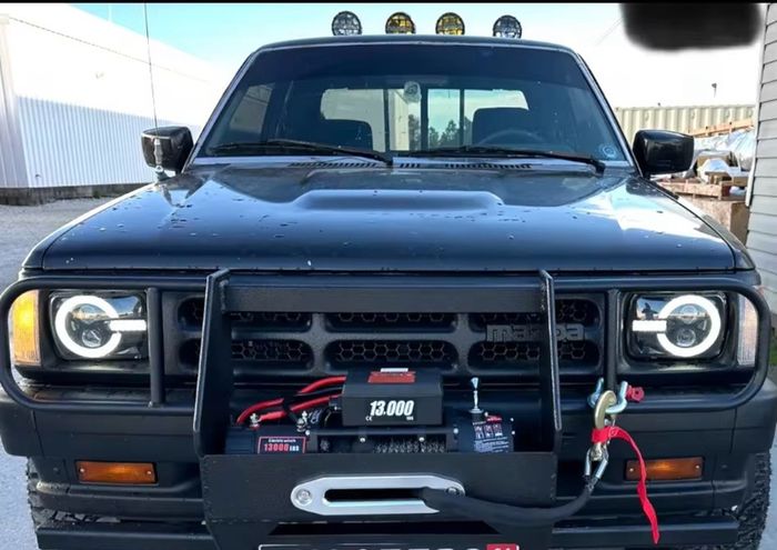 6 tone 12V Electric Winch Synthetic Tow Rope Winch 24M/92FT Lifting Hoist for 4X4 Car Trailer ATV Truck Off Road Boat
