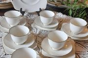 Bone china tea set