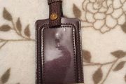 Victoria's Secret Leather Suitcase tag