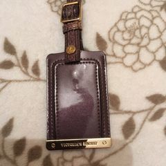 Victoria's Secret Leather Suitcase tag