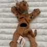 Vintage Warner Brothers Scooby Doo Laying Down Plush approx. 26 cm. Used Dirty  Please see photos Image 2