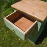 Sage Green 3-Drawer Nightstand / Bedside Table Image 3