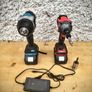 2x ONEVAN Cordless Impact Wrenches + Batteries, Charger & Accessories Image 2