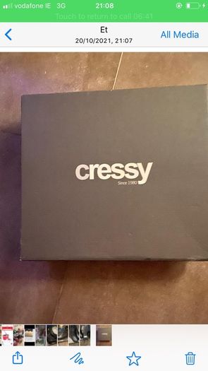 Cressy leather ankle boots size 5