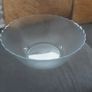 Fruit Bowl/Large Clear Glass Fruit Bowl .. Size: 4" H x 10" W Image 3