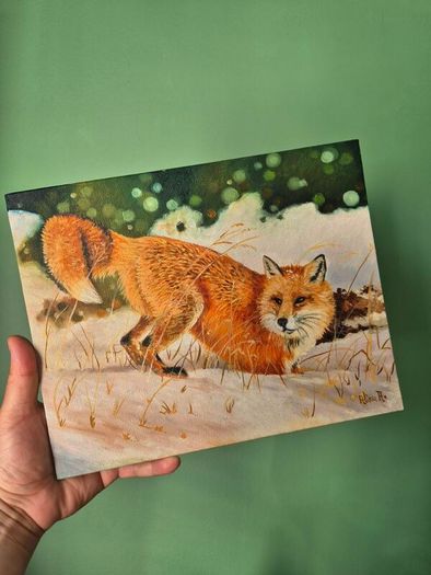 The mouse that got away | oil on canvas panel