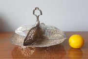 Vintage silver-plated serving dish/candy dish