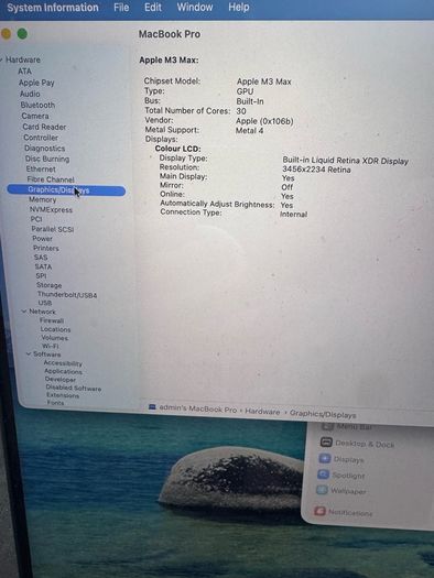 MacBook Pro M3 Max 16inch