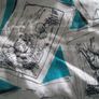 vintage scrap quilt, antique quilt, Rag quilt Image 3