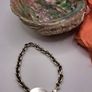 sterling silver oval history of Ireland  bracelet 1970's Image 8