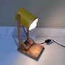 Industrial Upcycled Desk Lamp - Mustard Yellow Image 5