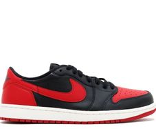 Nike Air Jordan 1 Low Og Bred Uk 11/us 12 Deadstock
