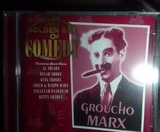 Groucho Marx CD - The Golden Age Of Comedy