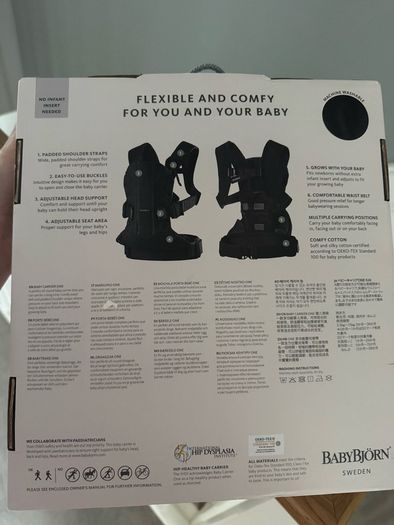 Babybjorn carrier one 3.5-15kgs 0-3years