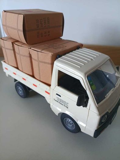 Toy Vehicles Bundle  City Bus (Lights & Sound) + Cargo Truck
