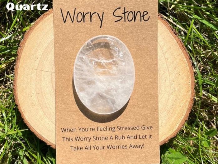 Worry Stones Gemstone Crystal Pocket Fidget Anxiety