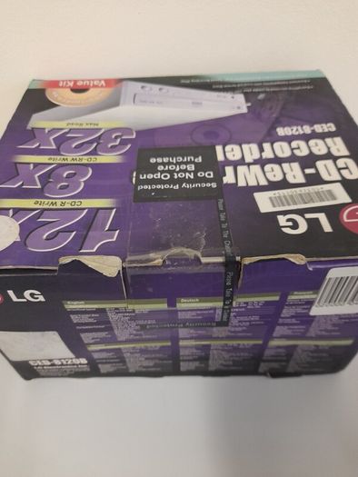 LG CD Rewritable Recorder CED-8120B R/RW Drive New