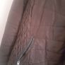 ladies chocolate brown lined hooded jacket Image 2