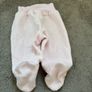 baby girl fleece pants bottom 56cm 0-3 months Image 2