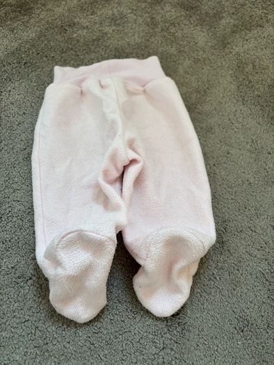 baby girl fleece pants bottom 56cm 0-3 months