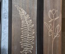 Hang on wall for fake flowers