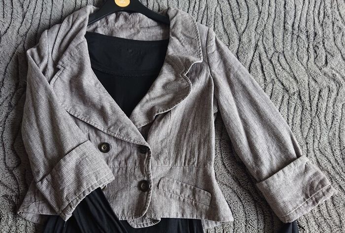 Grey Jacket  Size 8-10