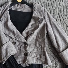 Grey Jacket  Size 8-10