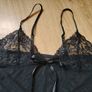 Black Nightdress Size 12-14 Image 3
