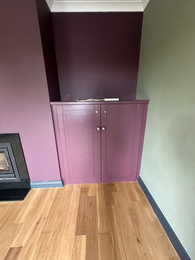 Built in cabinets