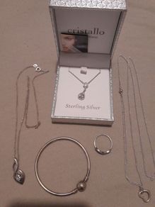solid silver jelewery, pandora x2 and others