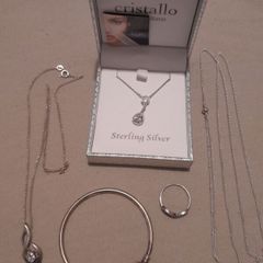 solid silver jelewery, pandora x2 and others