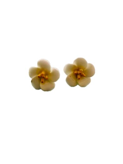 Vintage Porcelain Earrings