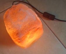 Himalayan Salt Lamp  Working, Bulb Included