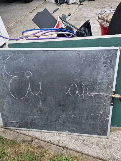 2 chalkboards
