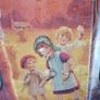 Antique Art Deco Vase Biscuit Tin c.1915-20 Image 2