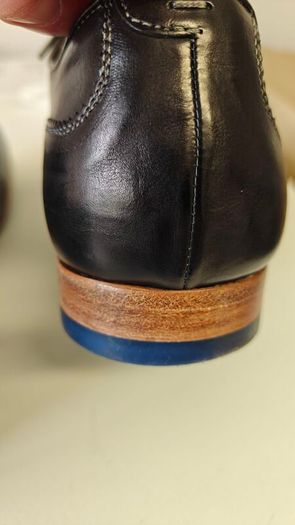 Designer Paul Smith Black Leather Oxford Men's Shoes