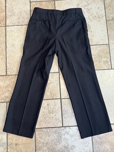 Pinstripe Suit Pants