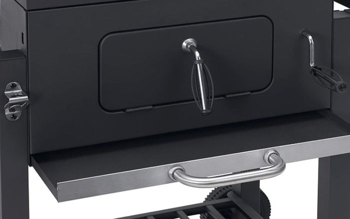 Grillwagen Toronto Click Charcoal Barbecue, Anthracite/Stainless Steel (FREE POSTAGE)