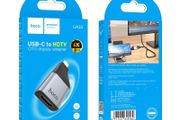 Hoco UA33 Type-C To HDTV Adapter Metal Grey