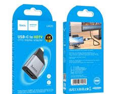 Hoco UA33 Type-C To HDTV Adapter Metal Grey