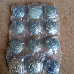 Sealed pack of vintage uniform buttons