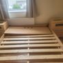 king size bed frame &headboard & matching bedside lockers Image 6