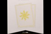 1x Pack of 105 Ultra Pro Apex Deck Protector Card Sleeves - Plains MTG Magic the Gathering Pokemon
