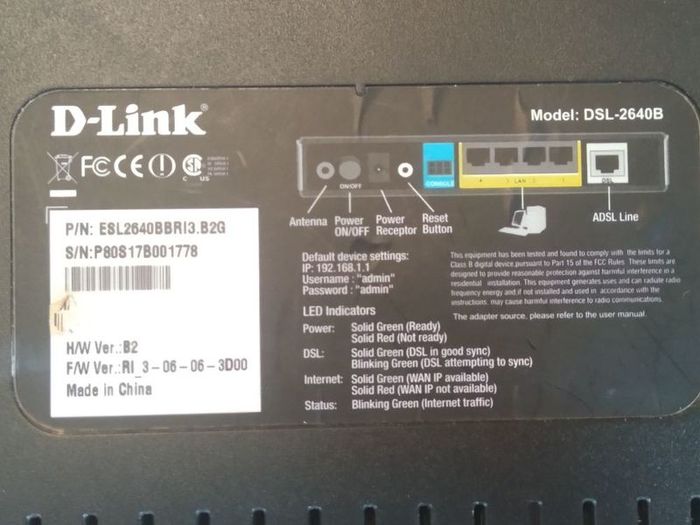 D-Link DSL Router