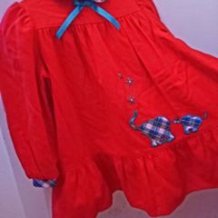 Vintage Baby Girl Dress 1980s
