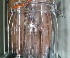 2 x large Kilner Jars